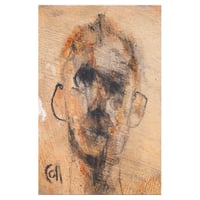 Image 1 of Port - Charcoal, Pencil and Acrylic Paint on Paper 