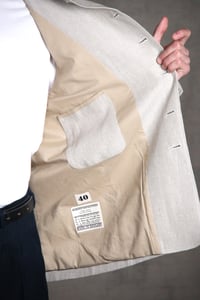 Image 14 of Harbour Master Jacket Linen - Natural