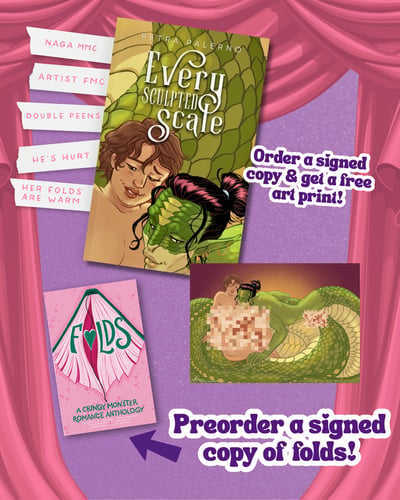 Image of Preorder Folds: A Cringy Monster Romance Anthology