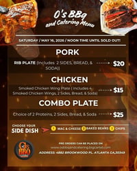 COMBO PLATE  -SATURDAY SALES - 5.16.26