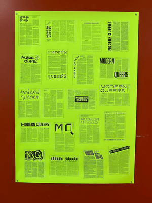 Modern Queers Poster