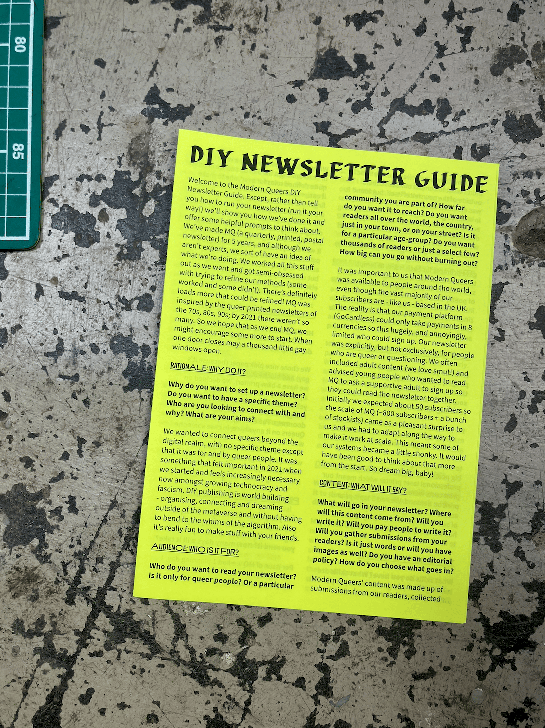 DIY Newsletter Guide