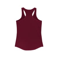 Image 11 of Born to Ride Like a Girl Tank-top — Retro Pinup Motorcycle Women's Ideal Racerback Tank