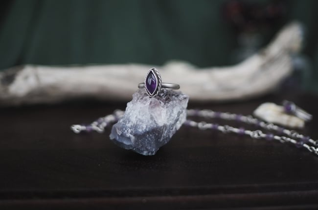 Amethyst ring II