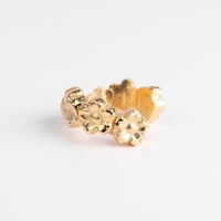 Image 3 of Bague Fleurs ouverte