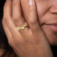 Image 5 of Bague Fleurs ouverte