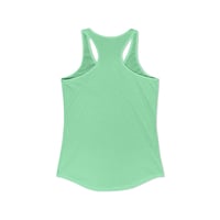 Image 8 of Retro Housewife Graphic Tank — "Life Isn't Perfect" Cleaning Humor Women's Ideal Racerback Tank