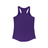Image 10 of Retro Housewife Graphic Tank — "Life Isn't Perfect" Cleaning Humor Women's Ideal Racerback Tank