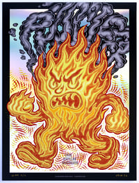 Puscifer Gig-Poster: Seattle, 2026 (Rainbow Foil/Hand Painted Multiple Variant)