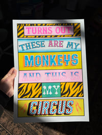 Image 4 of These Are My Monkeys (2nd Edt) -  Riso Print