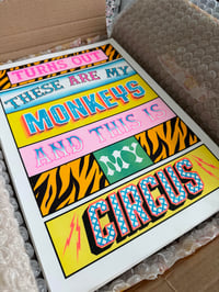 Image 1 of These Are My Monkeys (2nd Edt) -  Riso Print