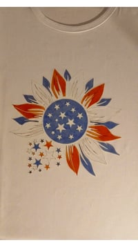 Girl's 10/12 Sunflower T Shirt