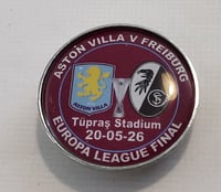 Villa V Freiburg Europa league Cup final badge  badge 