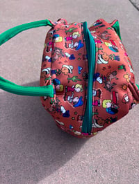 Image 2 of DISCOUNTED Cowboy Insulated Lunch Bag (Slight shadowing on print, discounted)````````