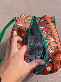 Image 3 of DISCOUNTED Cowboy Insulated Lunch Bag (Slight shadowing on print, discounted)````````