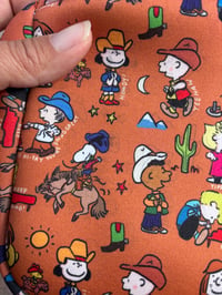 Image 4 of DISCOUNTED Cowboy Insulated Lunch Bag (Slight shadowing on print, discounted)````````