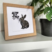 Image 3 of Bunnyberry Season Mini Giclee