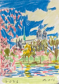 Newark in Bloom/ Drawing A Day 6.13.26