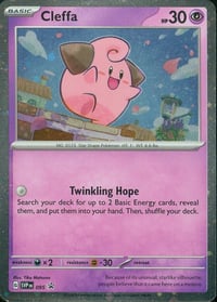 Cleffa - 095 - SV: Scarlet & Violet Promo Cards - Near Mint