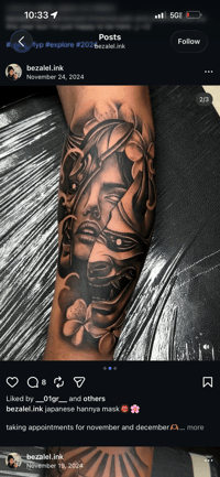 Tattoo stencil