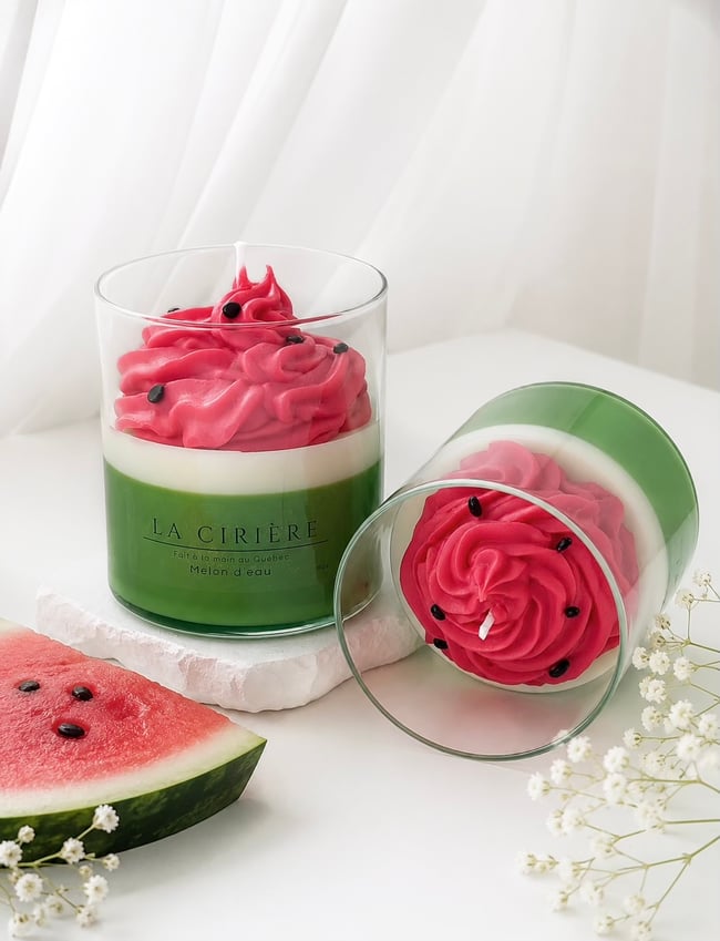 Bougie melon d’eau 