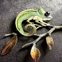 Image 1 of Chameleon Brooch