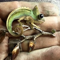Image 2 of Chameleon Brooch