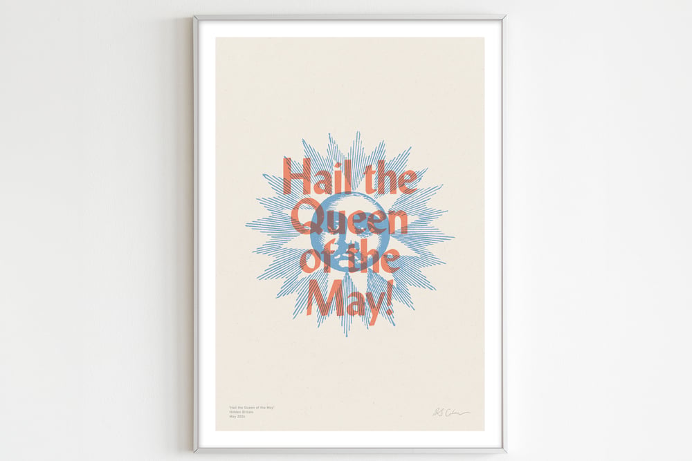 'Queen of the May' Art Print