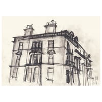 Image 1 of Learmonth Terrace, Edinburgh - Charcoal and Pencil on Paper 