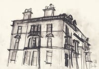 Image 2 of Learmonth Terrace, Edinburgh - Charcoal and Pencil on Paper 