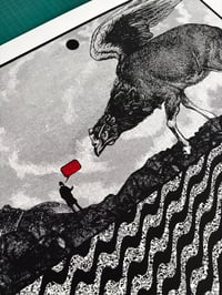 Image 2 of SUUNS gigposter Paris 2026