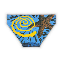 Image 3 of Solar Spiral Swim Brief