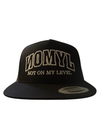 Image 3 of Nomyl flat billed trucker hats front and back hits
