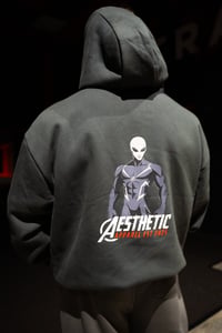 Image 2 of Aesthetic Apparel Premium Heavy Oversized Zipped Hoodie
