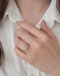 Image 2 of Diana Aquamarine Ring