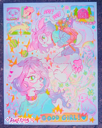 Image 2 of Dawg 4 color riso print 