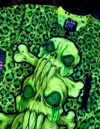 Image 3 of Neon Scene Skull Tee