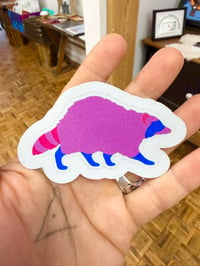 Bisexual Pride Raccoon