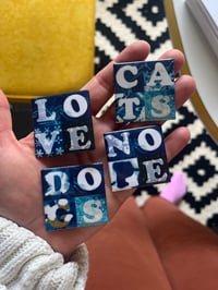Cyanotype Pin