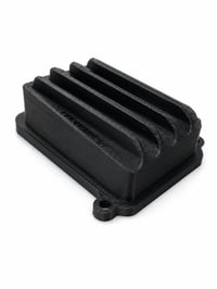 Image 2 of CB750 SOHC Finned Breather Cover 