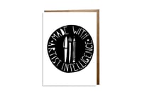 "Made with Artist Intelligence" card