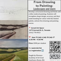 From Drawing to Painting - Landscapes and more