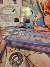 Image 3 of Kuromi Bookbag Bundle 