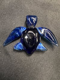 Image 2 of Turtle Bae Glass Turtle #040 wearable