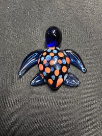 Image 1 of Turtle Bae Glass small Turtle #046 