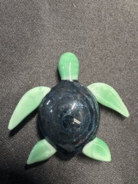 Image 2 of Turtle Bae Glass Turtle #047