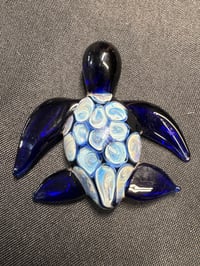 Image 1 of Turtle Bae Glass Turtle #048