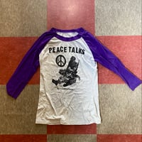 Image 1 of Peace Talks baseball tee