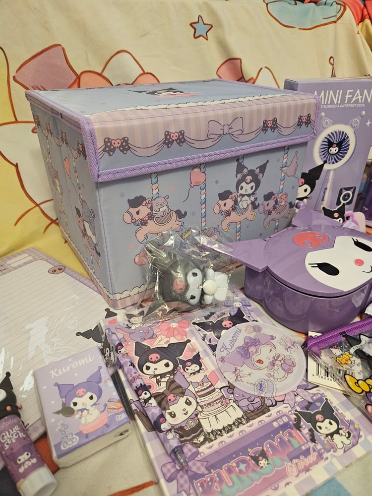 Image of Kuromi Storage Box Bundle 