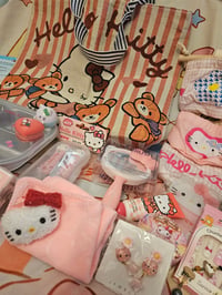 Image 6 of Hello Kitty Canvas Bear Totebag Bundle 